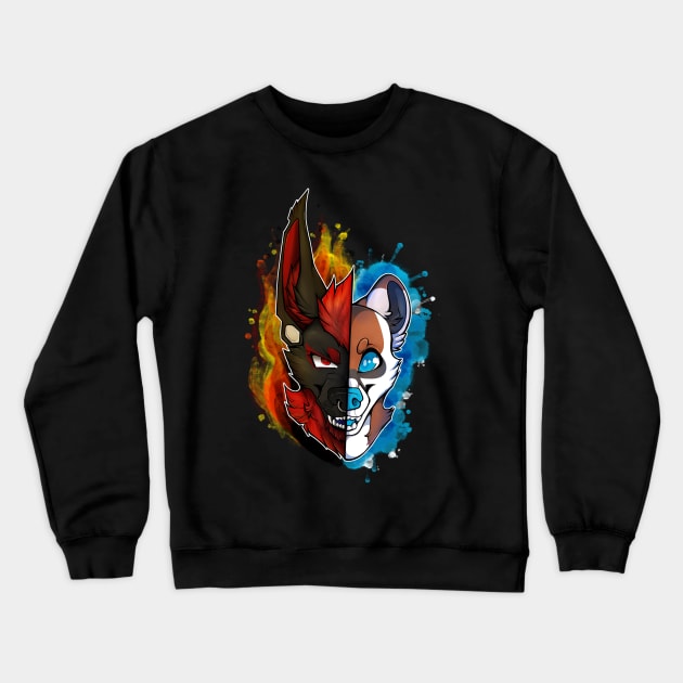 Double Trouble Crewneck Sweatshirt by Wildbitesback